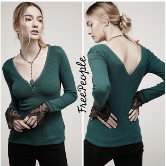 Free People Last Dance Thermal Size M - Picture 1 of 4